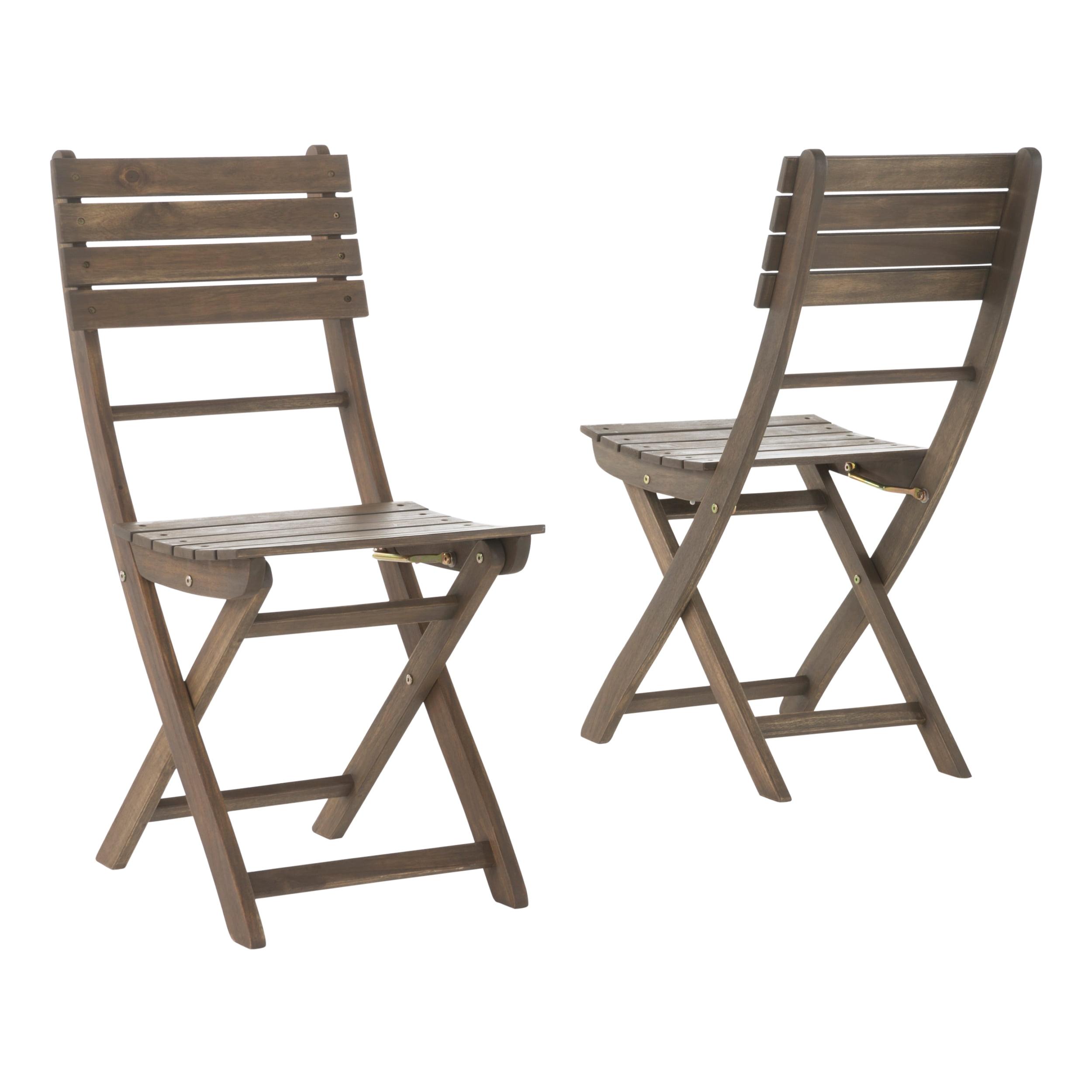 Remillard Outdoor Folding Dining Side Chair (Set of 2)