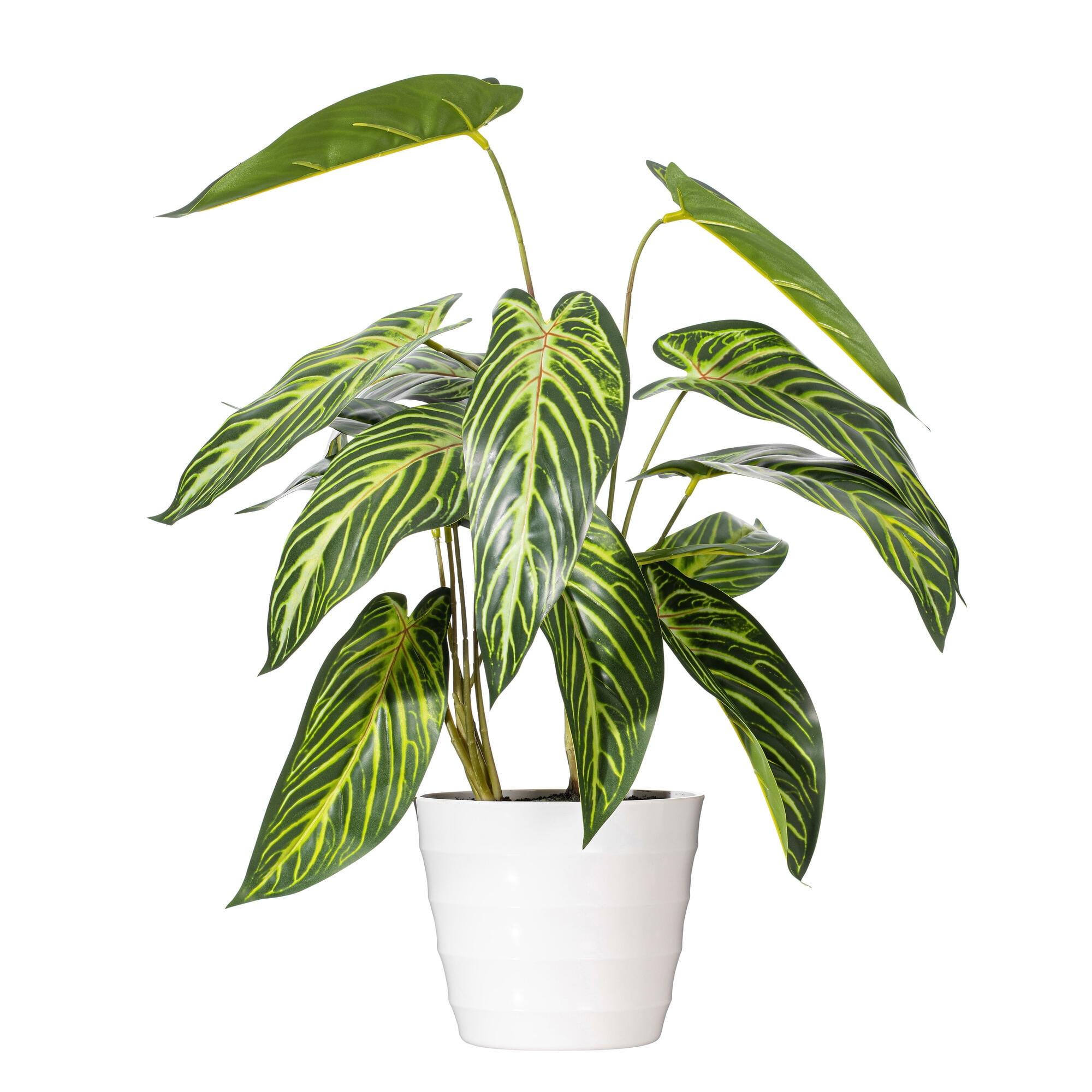 21.6'' Faux Foliage Plant in Ceramic Pot