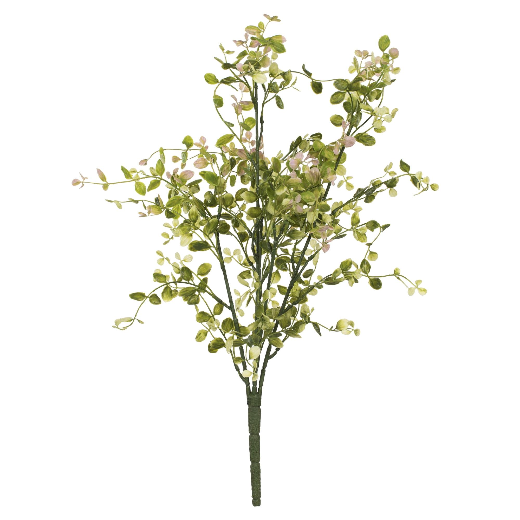 Vickerman 22" Artificial Green Bog Pimpernel Leaf Spray. Includes 2 sprays per pack.