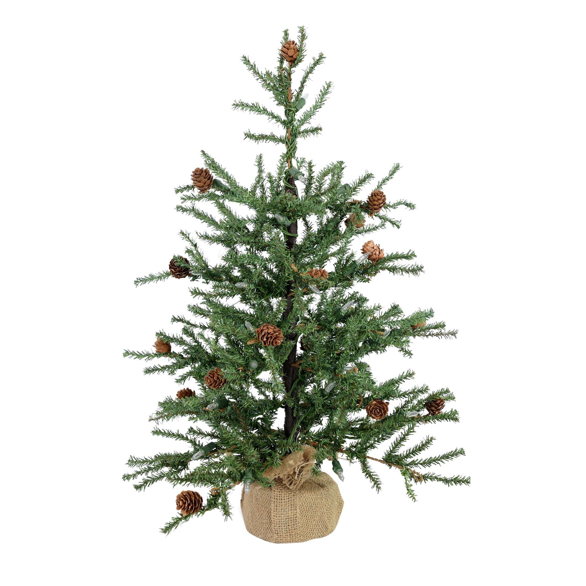 Vickerman 24" Carmel Pine Artificial Christmas Tree, Unlit