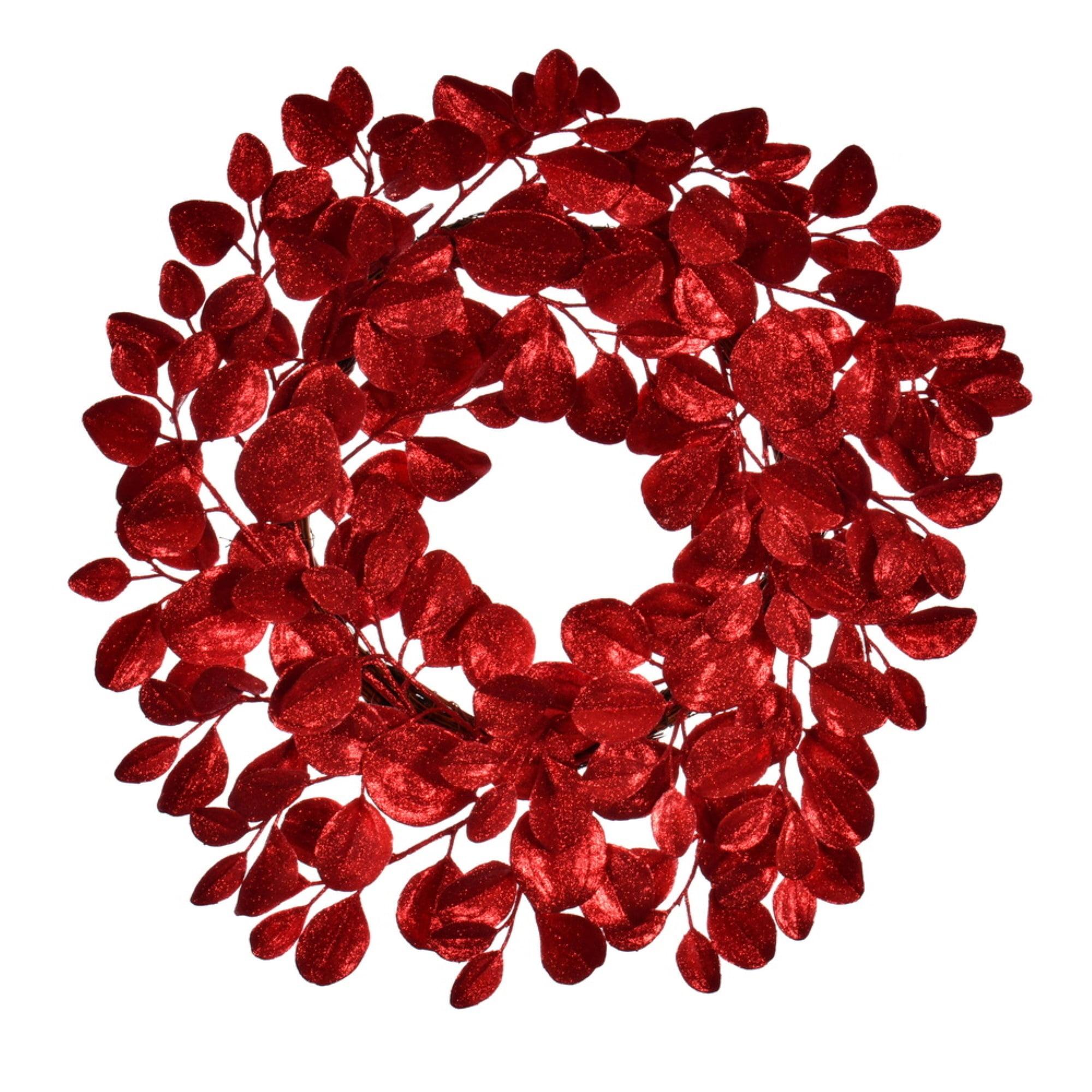 Vickerman Artificial 24" Dogwood Glitter Wreath