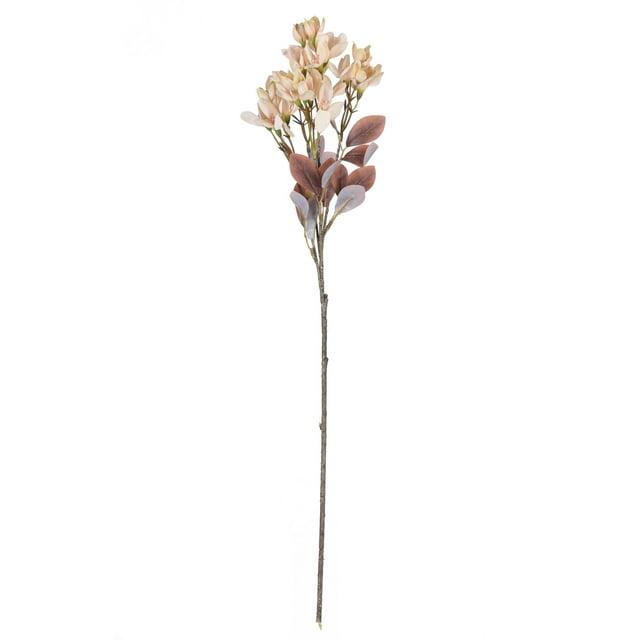 Vickerman 25.5" Cream Artificial Primrose Flower Spray, 3 per bag.