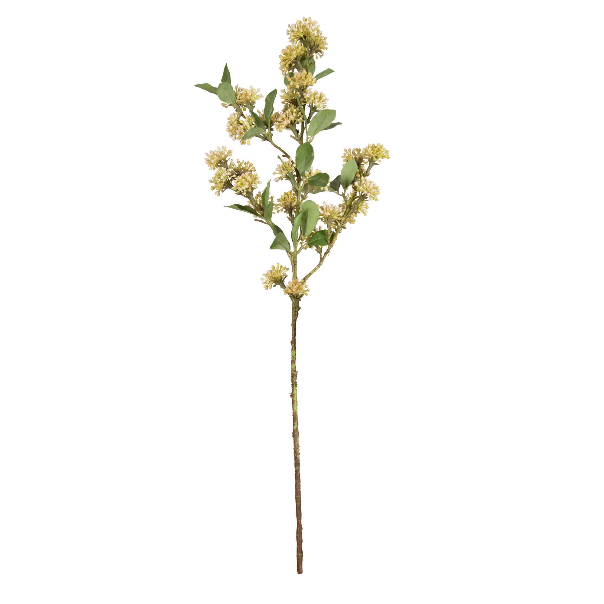 Vickerman 31" Mustard Yellow Wild Berry Artificial Spray Duo