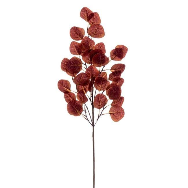 32 in. Dark Brown Leaf Spray, 3 Piece per Bag