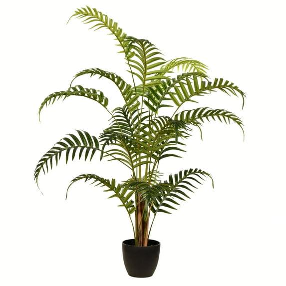 Vickerman 35" Artificial Potted Fern Palm Real Touch Leaves.
