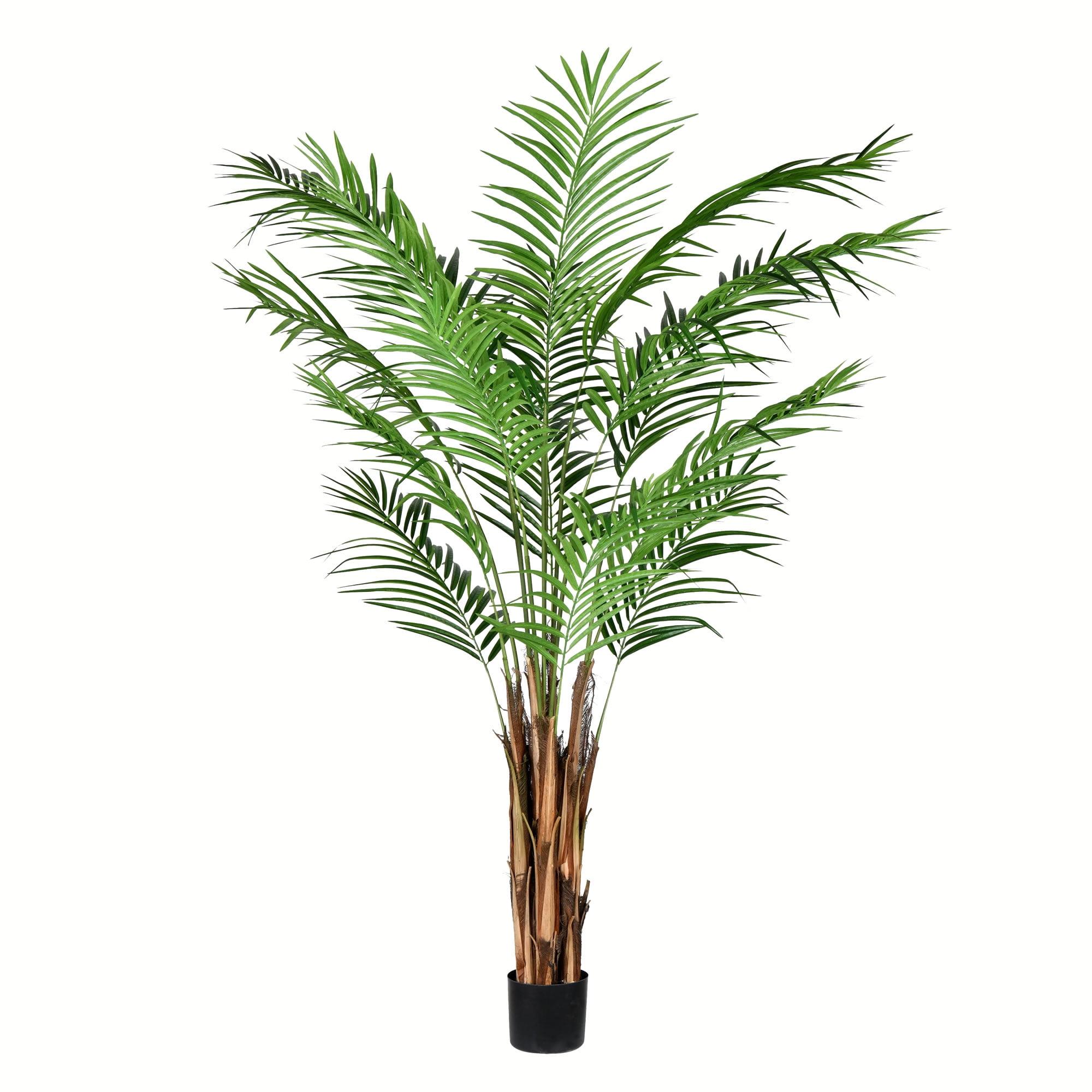 Vickerman 6' Artificial Potted Giant Areca Palm Tree