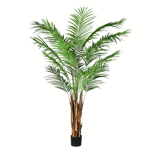 Vickerman Vickerman 6' Artificial Potted Giant Areca Palm Tree