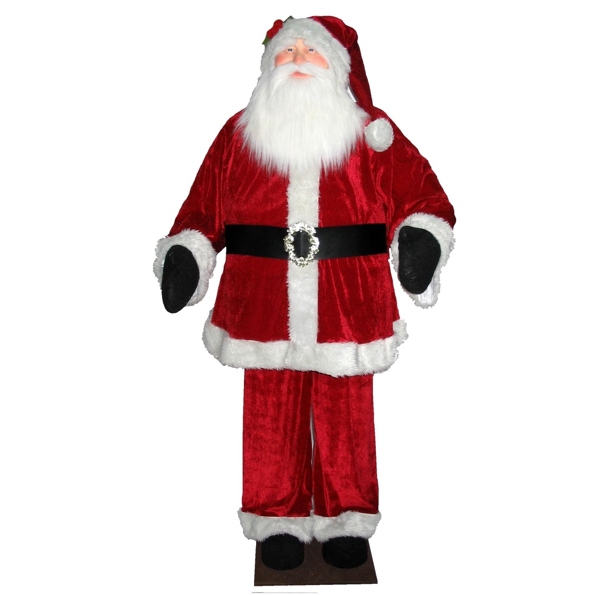 Standing Santa Holiday Shaped Ornament