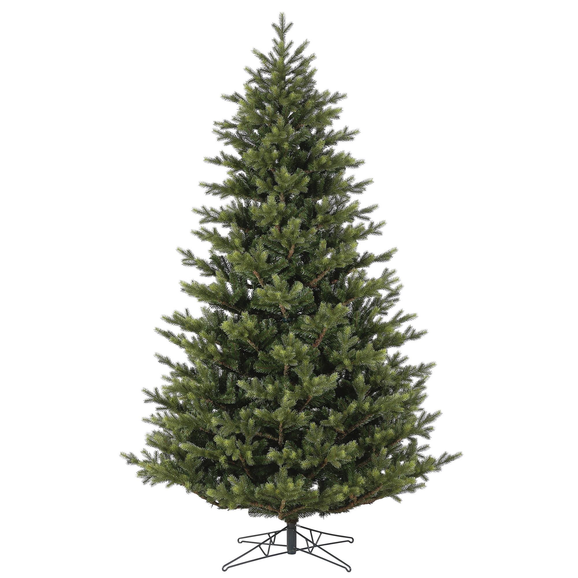 7.5' Green Welch Fraser Fir Artificial Christmas Tree with Metal Stand