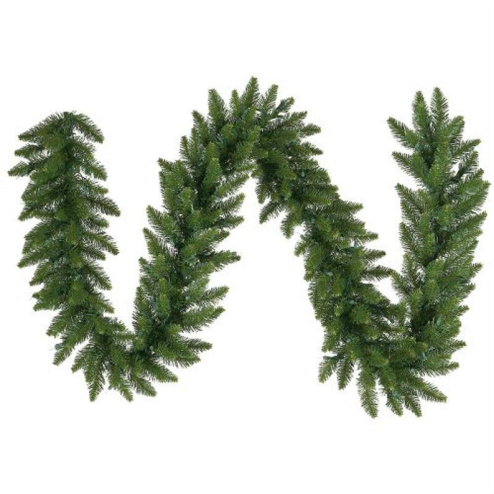 27-inch Green PVC Outdoor Christmas Garland