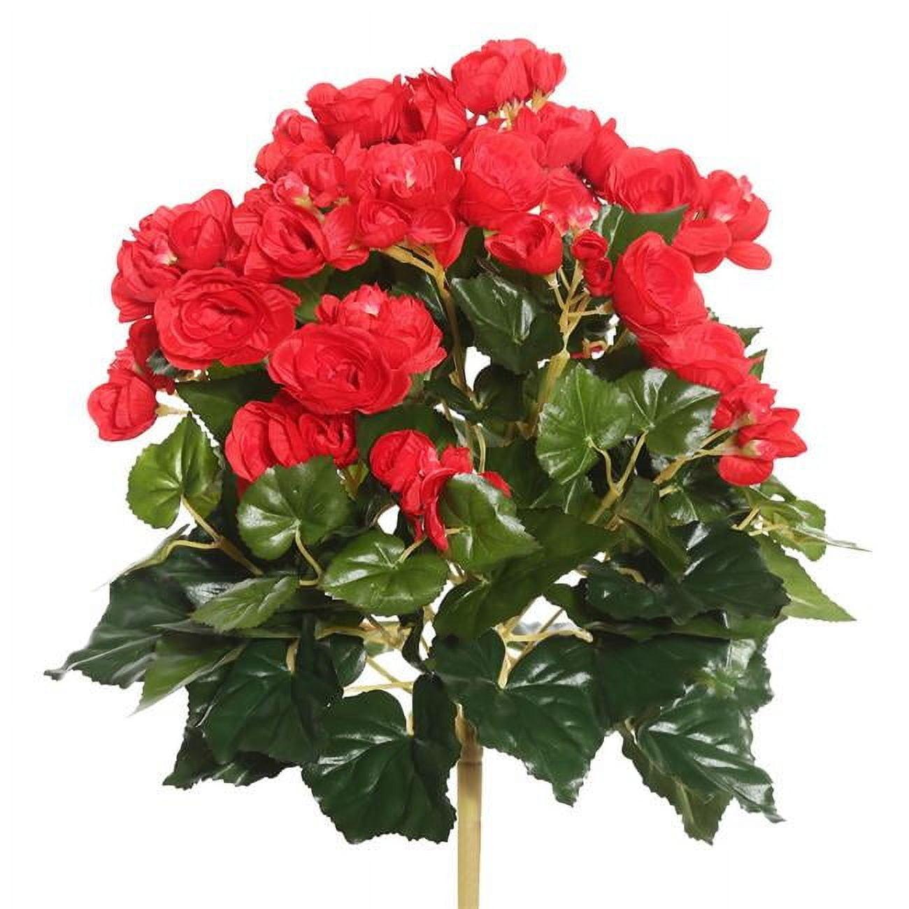 Primrue Artificial Polyester Begonia Bush