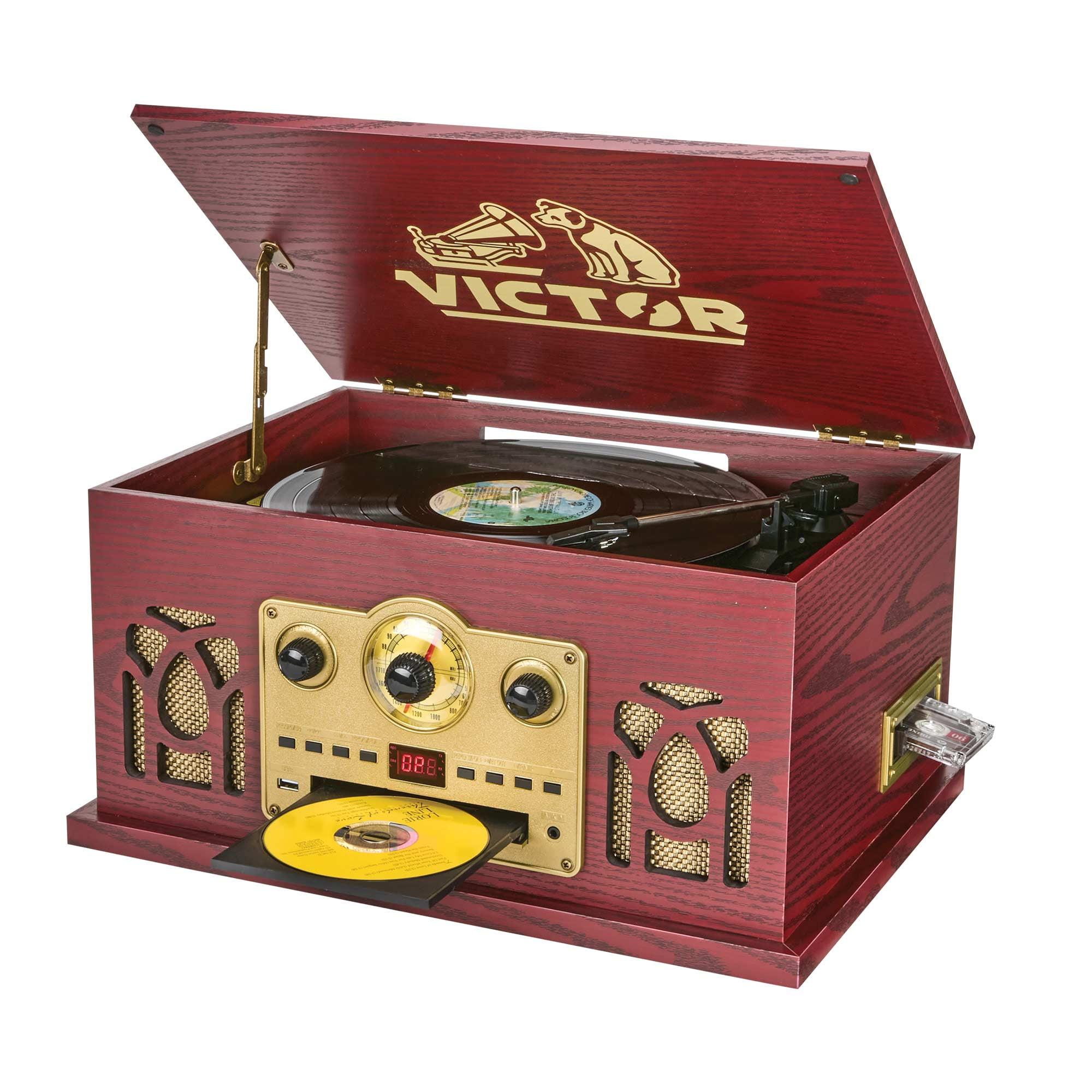 Victor 8-in-1 Stereo - Cherry