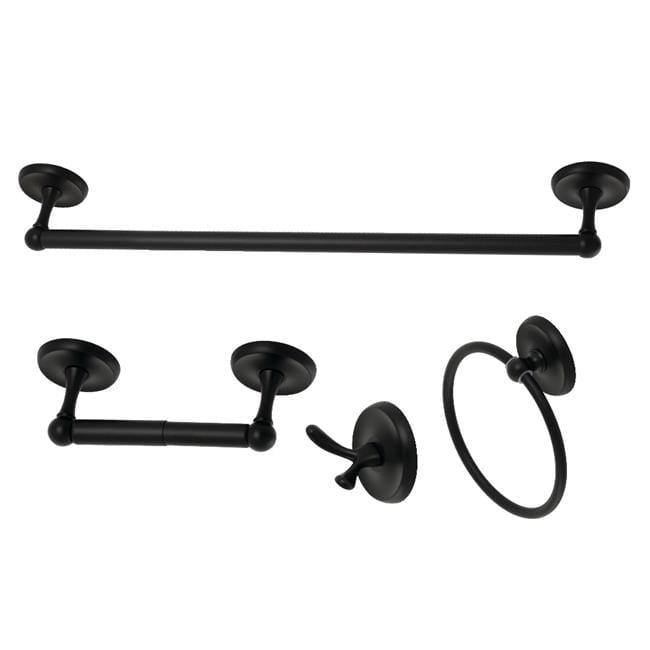 Kingston Brass BAK312478MB Kingston Brass Victorian 4-Piece Bathroom Hardware Set