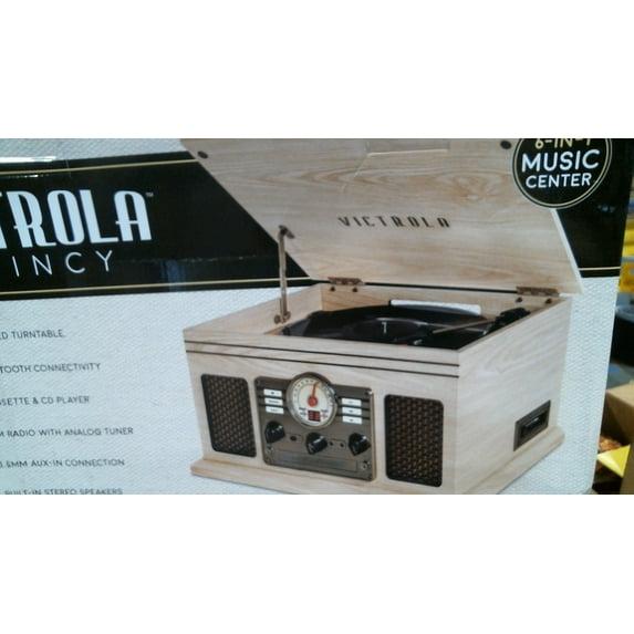 Victrola Quincy Wood Bluetooth Record Player