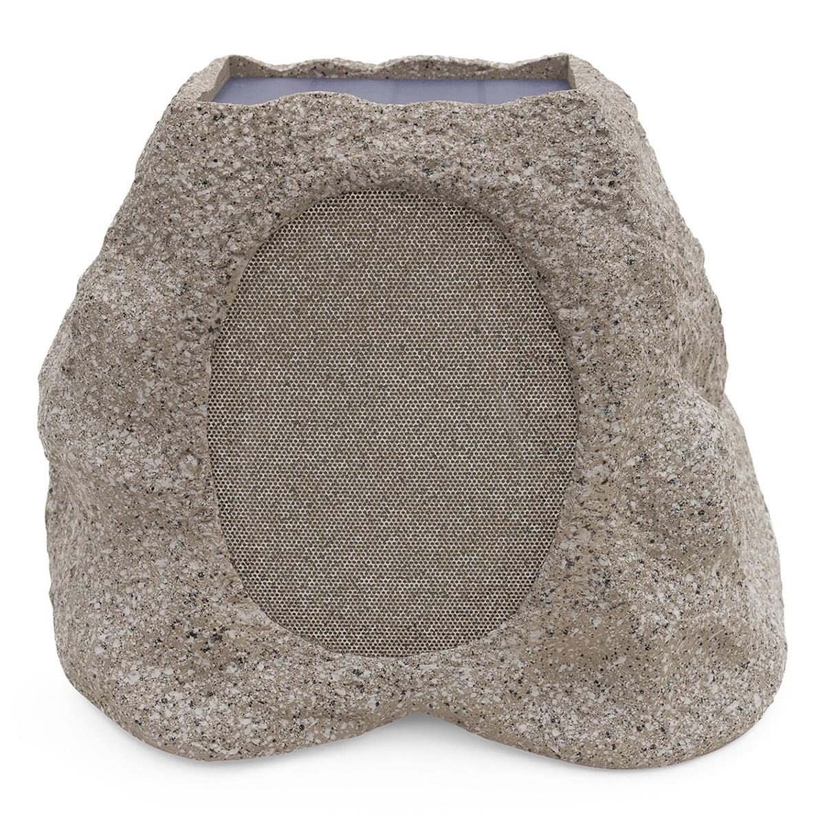 Gray Stone Wireless Outdoor Bluetooth Rock Speaker