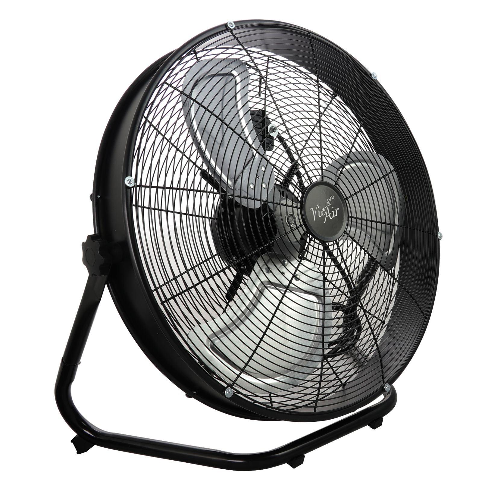 Vie Air 20" 3 Speed Motor Metal Floor Drum Fan | Wayfair
