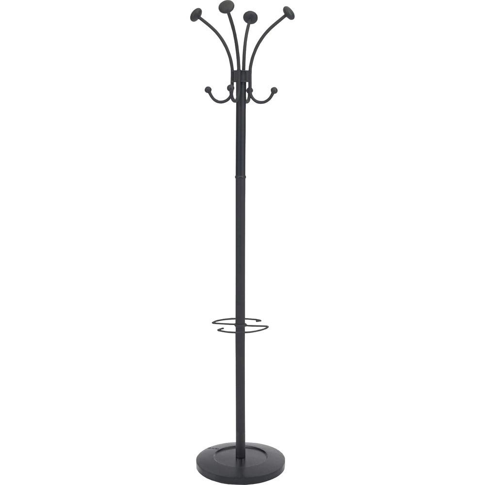 Viena Black Steel Coat Stand with Umbrella Holder