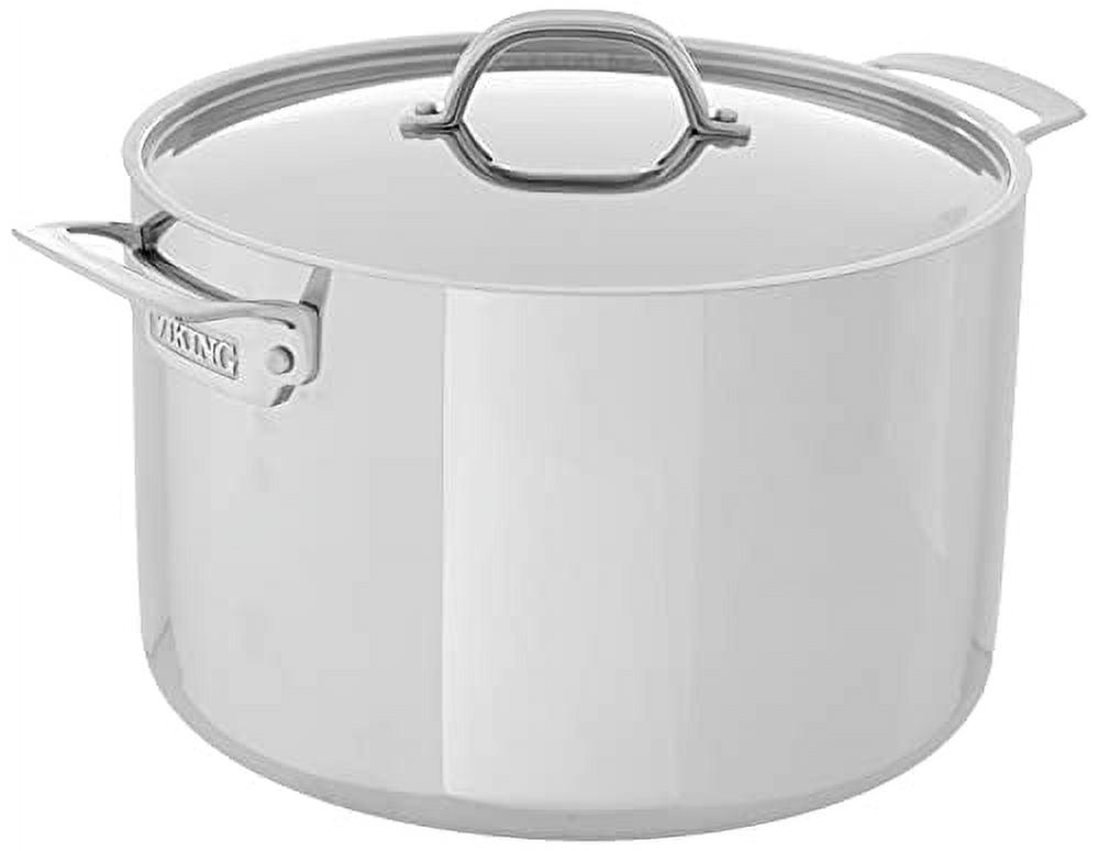 Viking 3-Ply Stainless Steel Stock Pot, 12 Quart