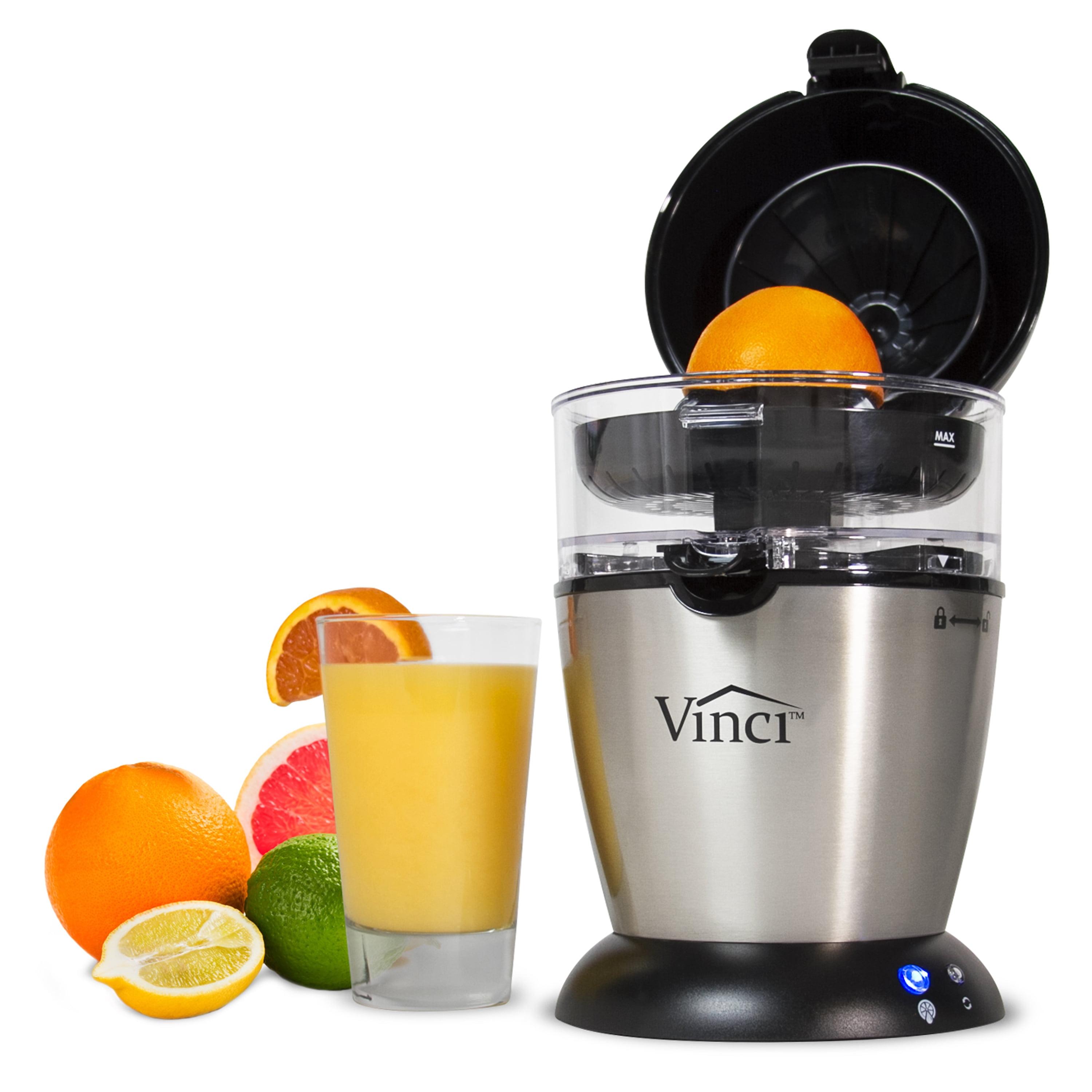 Vinci Hands-Free Electric Citrus Juicer with Stainless Steel Finish