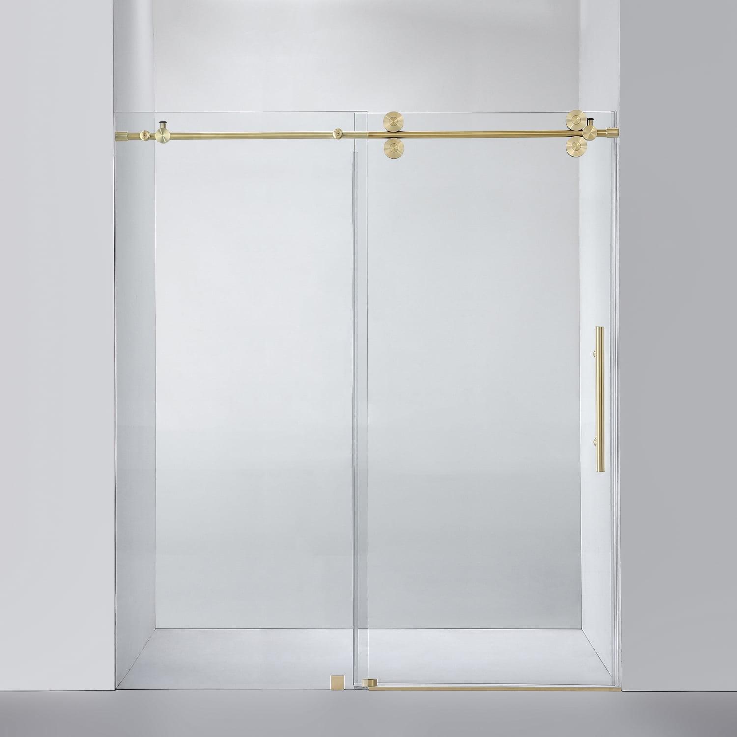 64-68” W x 78” H Sliding Frameless Shower Door