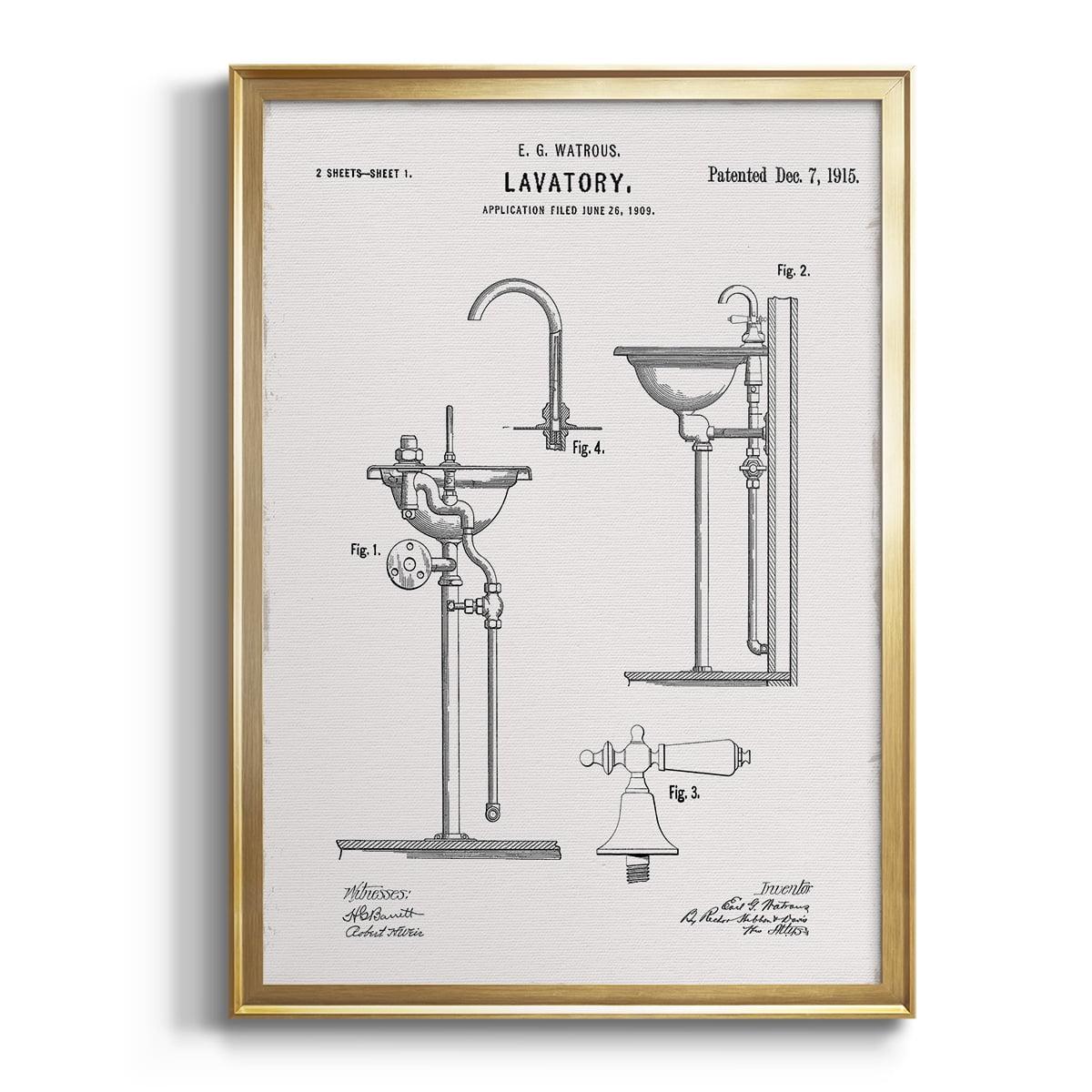 Vintage Sink II Premium Classic Framed Print - Ready to Hang