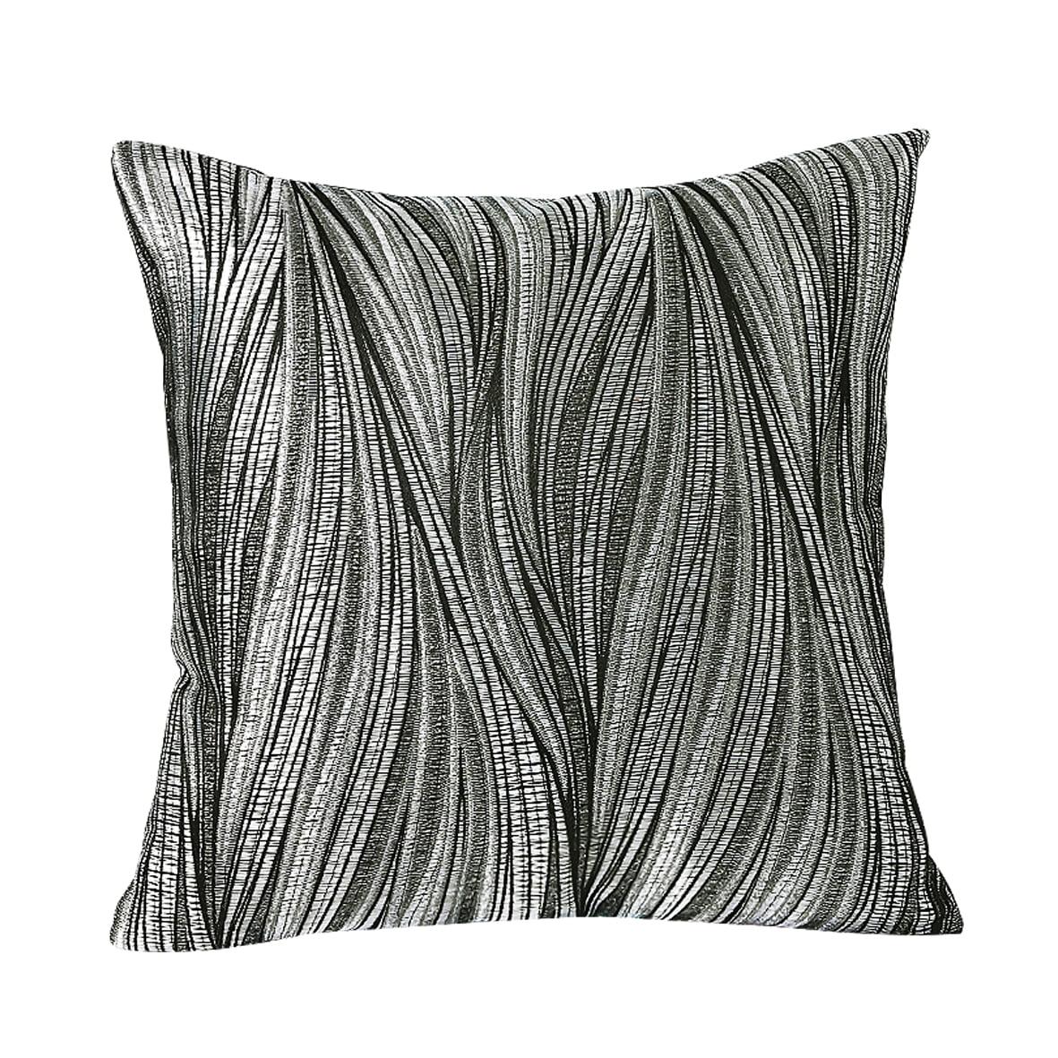 Violet Linen Reversible Throw Pillow