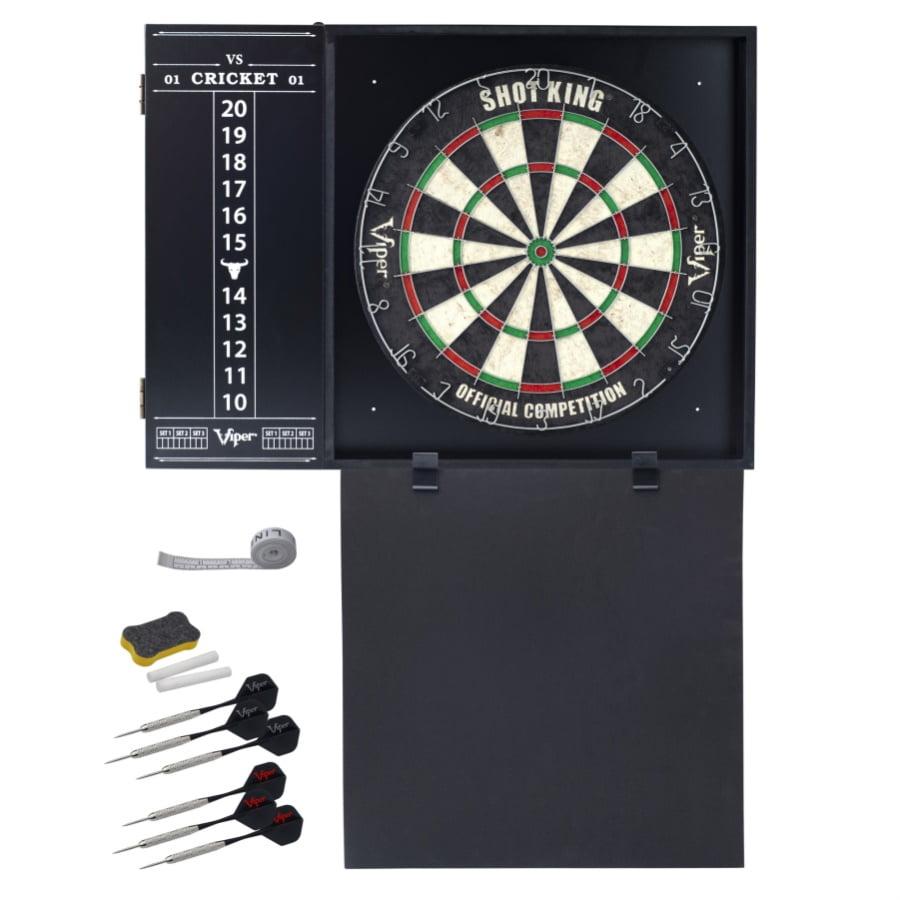 Viper Viper Steadfast Bristle Dartboard and Backboard Set with Darts