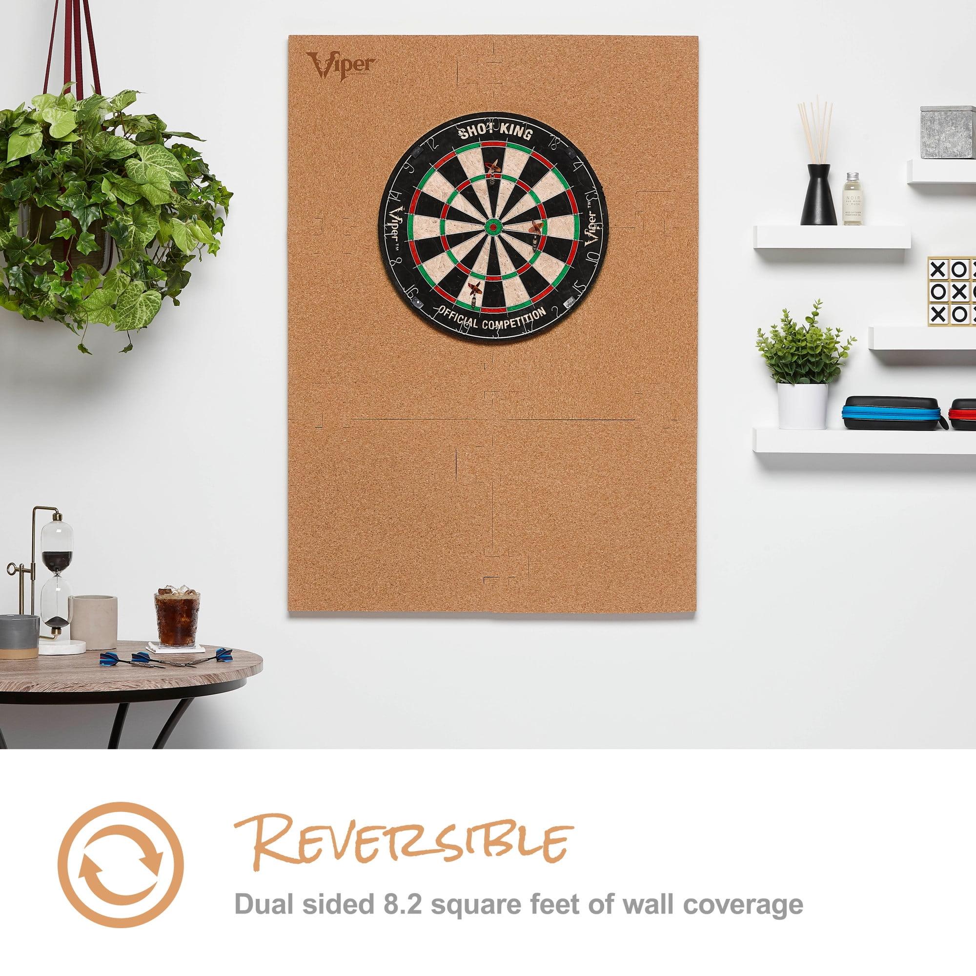 Viper Cork Rectangular Dartboard Wall Protector