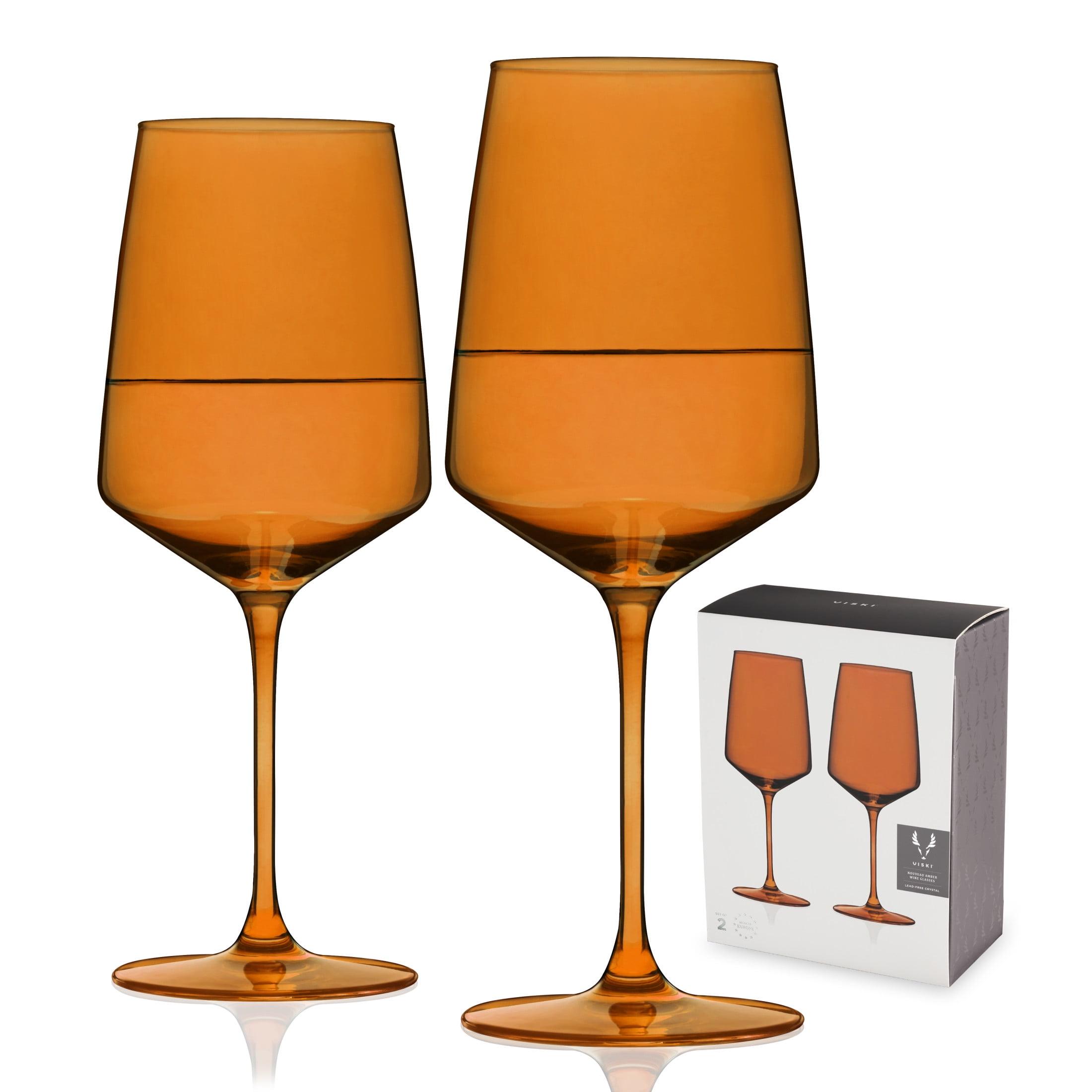 Reserve Nouveau Crystal Wine Glasses (Set of 2)