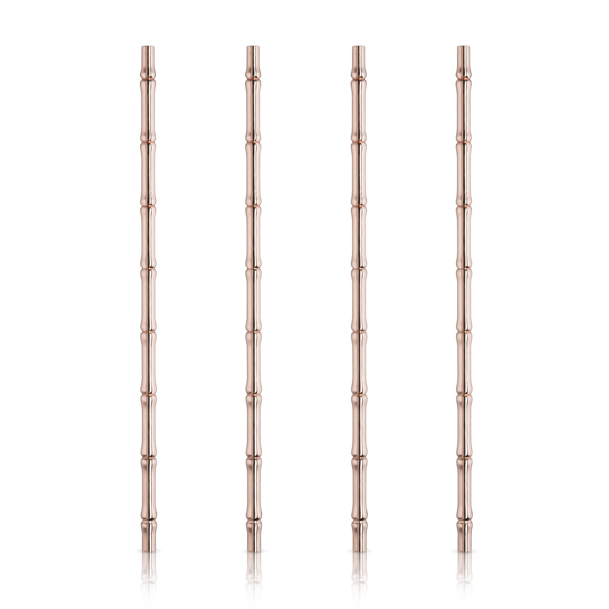 Pacific Bamboo Straws in Copper