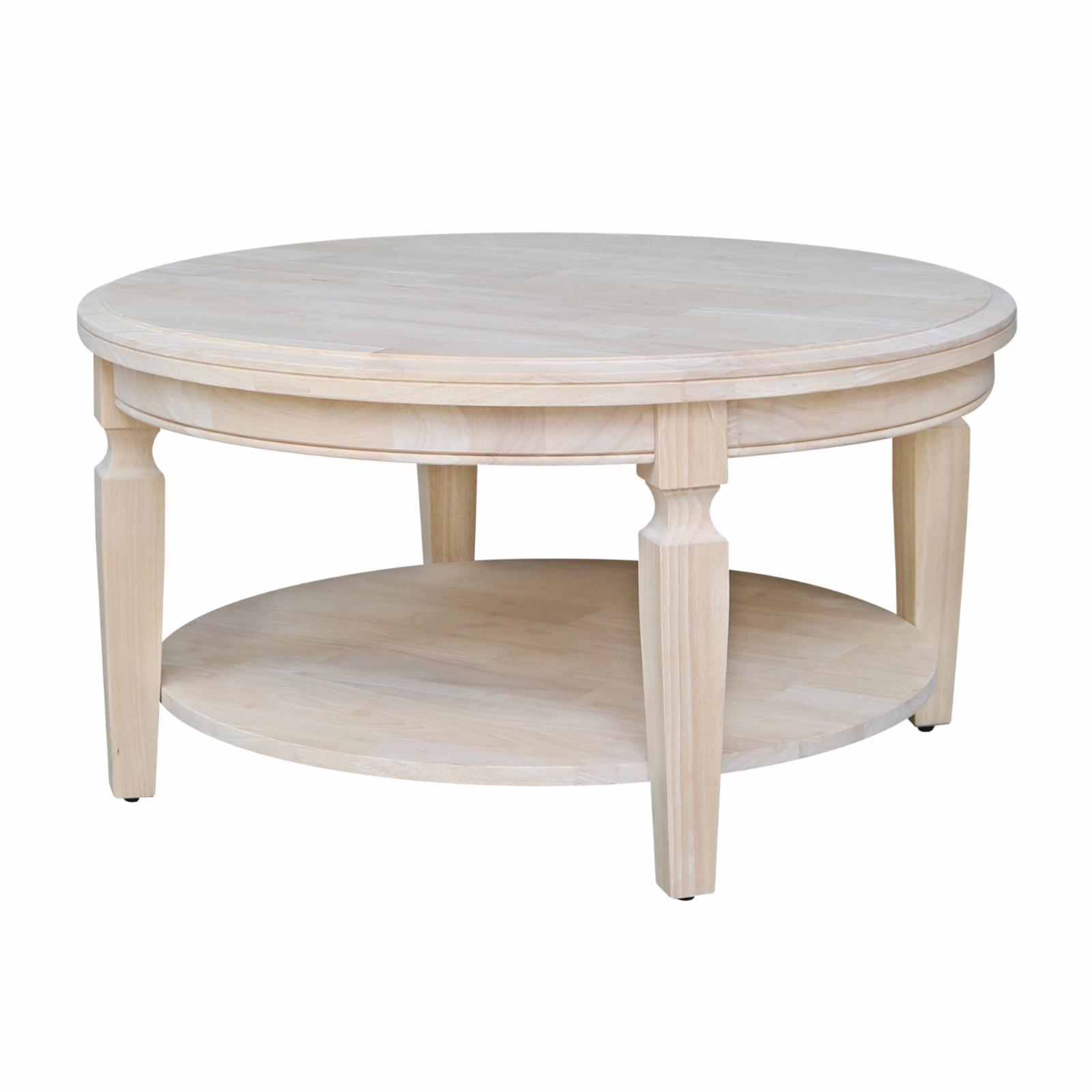 Vista Round Coffee Table - International Concepts