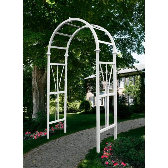 White Vinyl Arbor