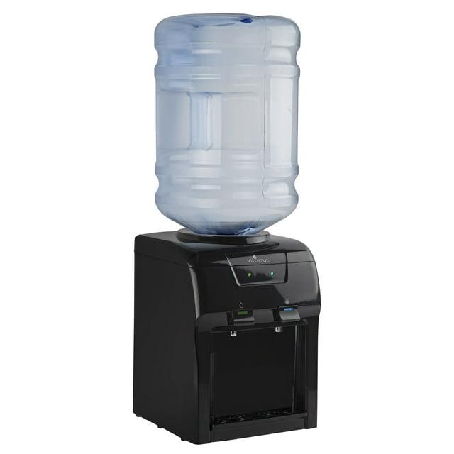 vitapur Vitapur Black Countertop Top Loading Electric Water Dispenser