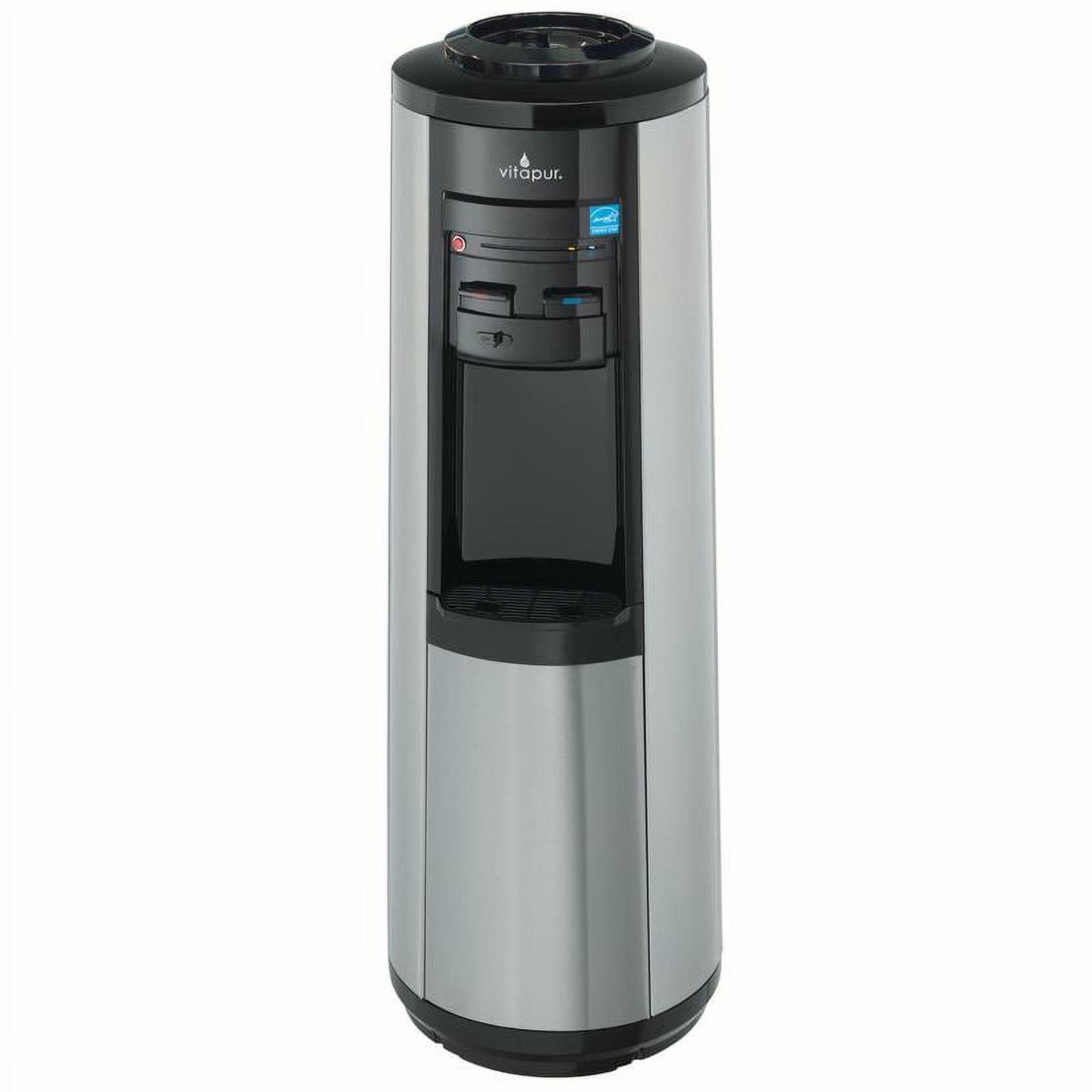 Stainless Steel Tri-Temperature Water Dispenser with Night Light