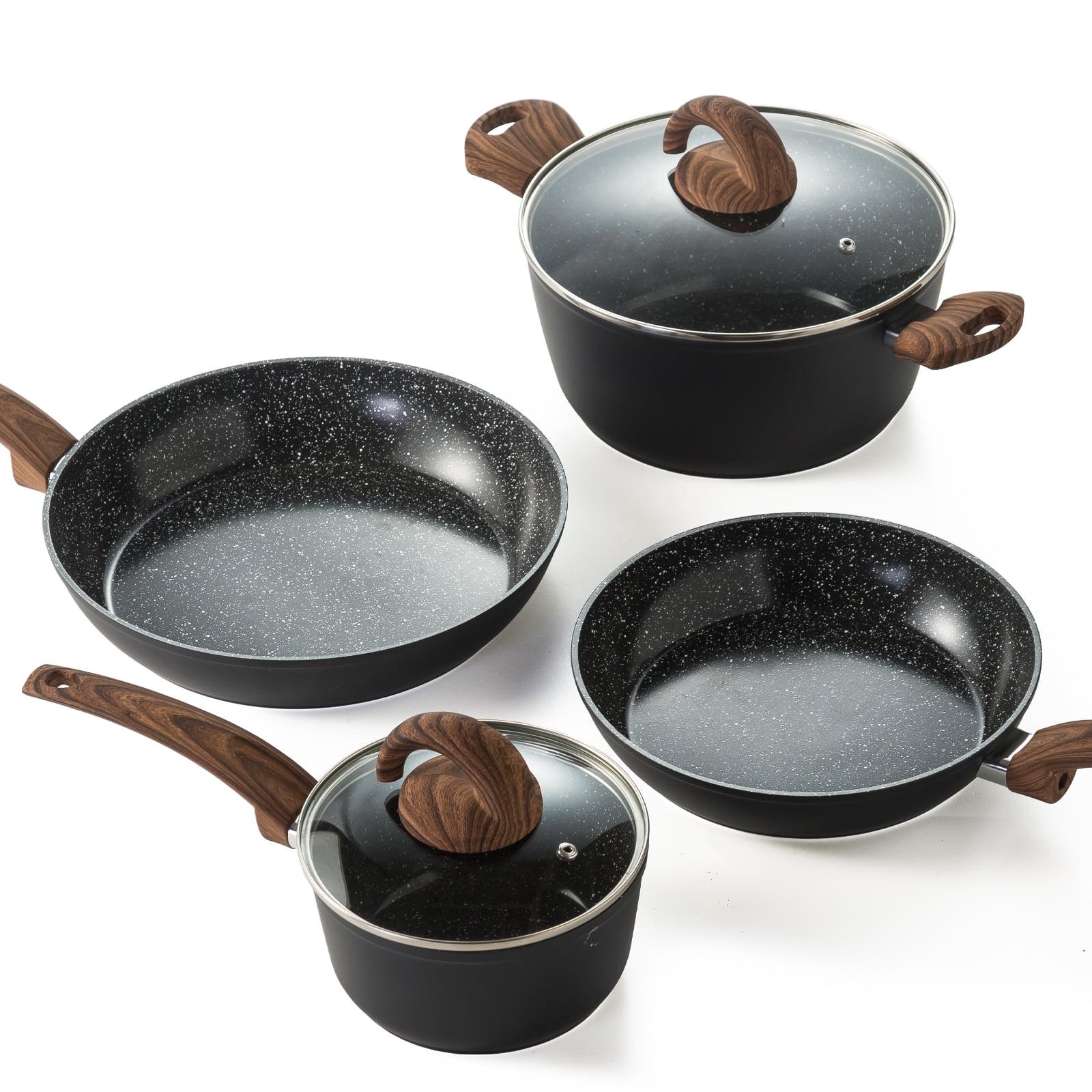 6 - Piece Non-Stick Aluminum Cookware Set