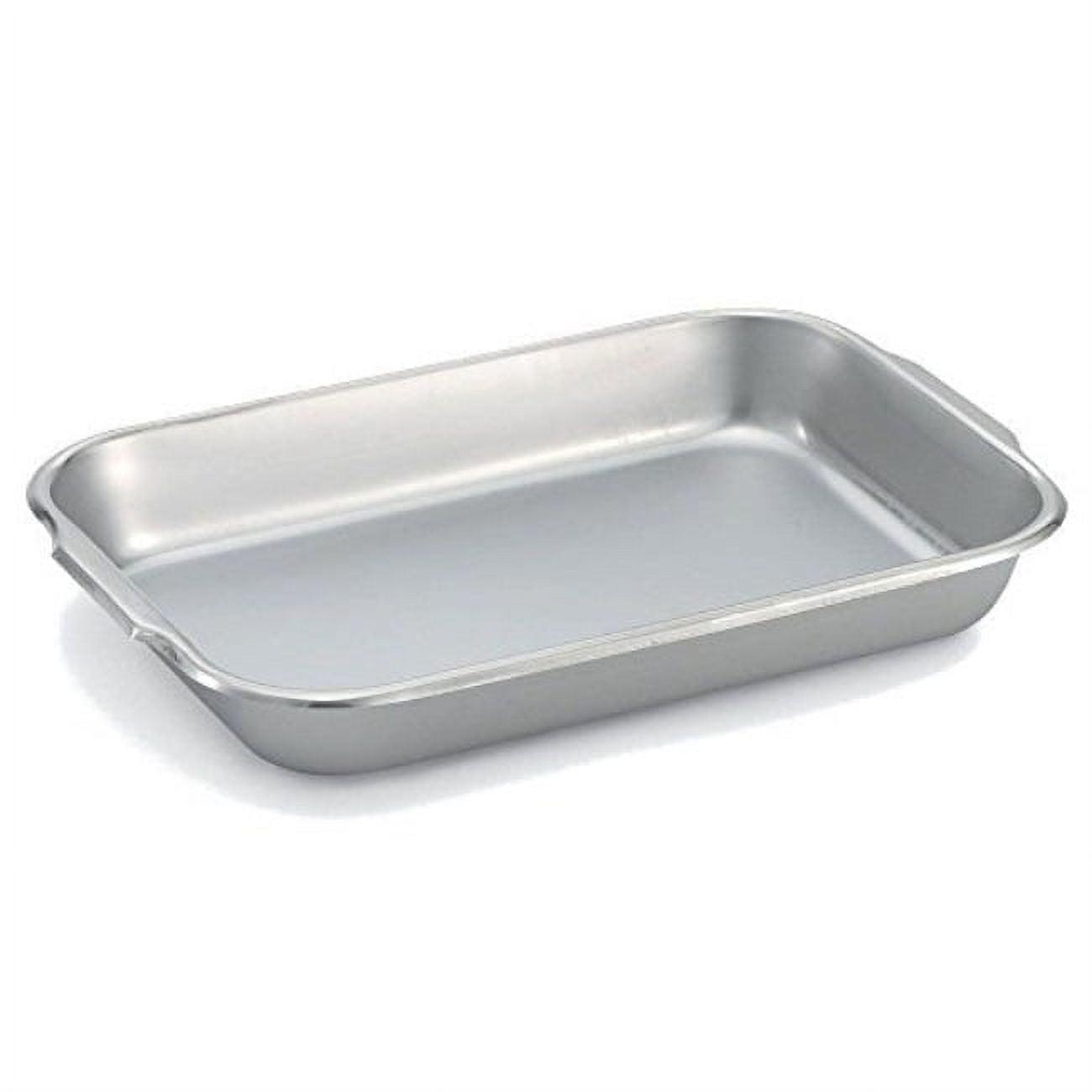 Stainless Steel Rectangular Roasting Pan with Handles