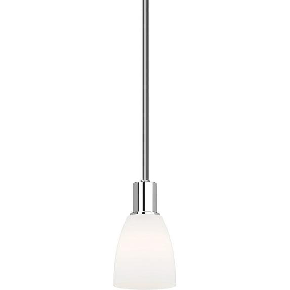 Volume Lighting 5711 Concord 1 Light 4" Wide Mini Pendant - Nickel