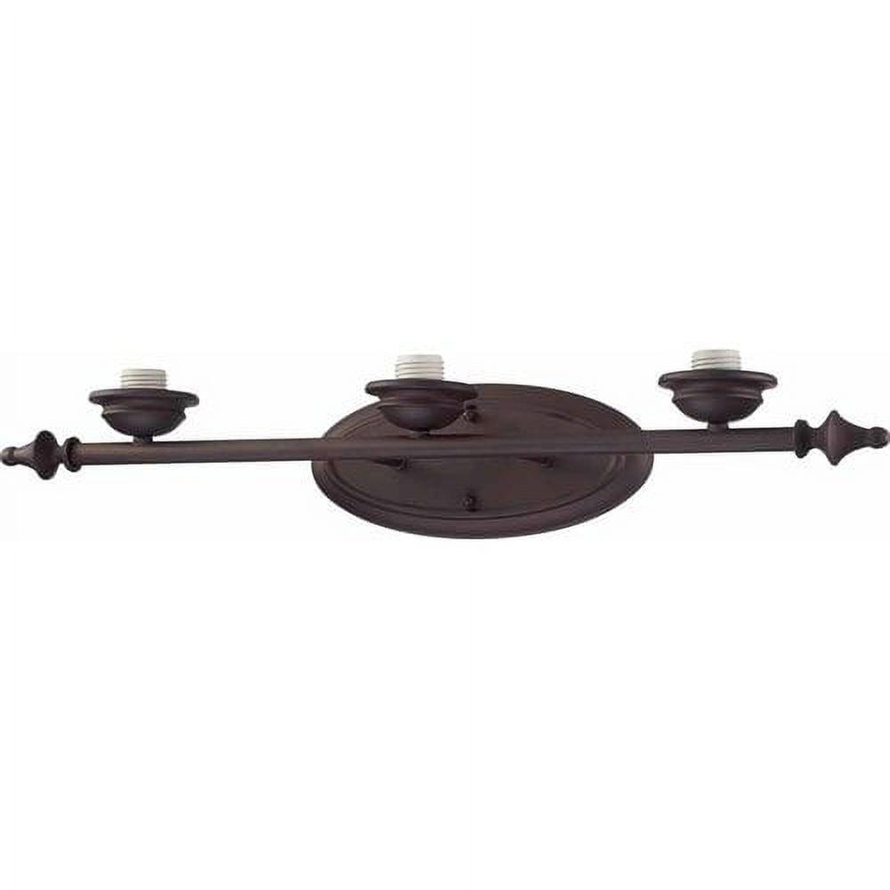 Bernhard 3-Light Antique Bronze Traditional Vanity Light