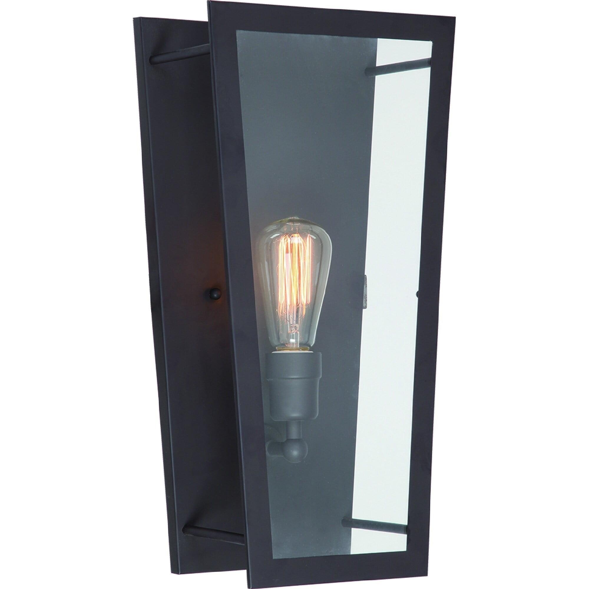Volume Lighting  Concerto 1-Light Indoor Antique Bronze Wall Sconce