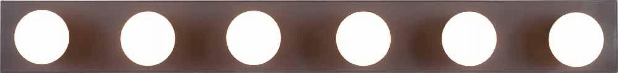 Volume Lighting V1026 6 Light 36" Width Bathroom Vanity Strip - Bronze