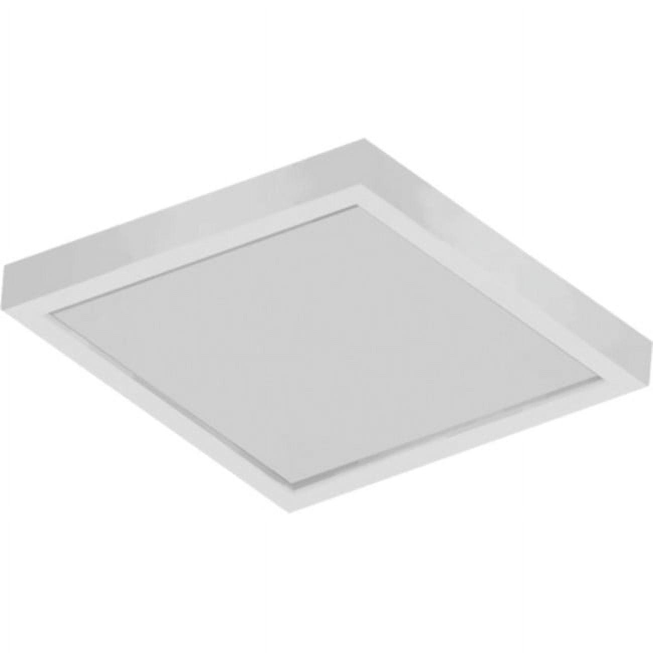 Volume Lighting V7084 1 Light 12" Wide Integrated Led Flush Mount Square Ceiling Fixture /