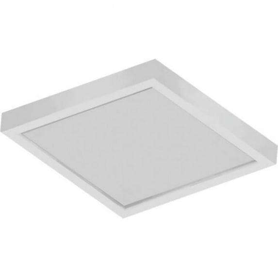 Volume Lighting V7084 1 Light 12" Wide Integrated Led Flush Mount Square Ceiling Fixture /