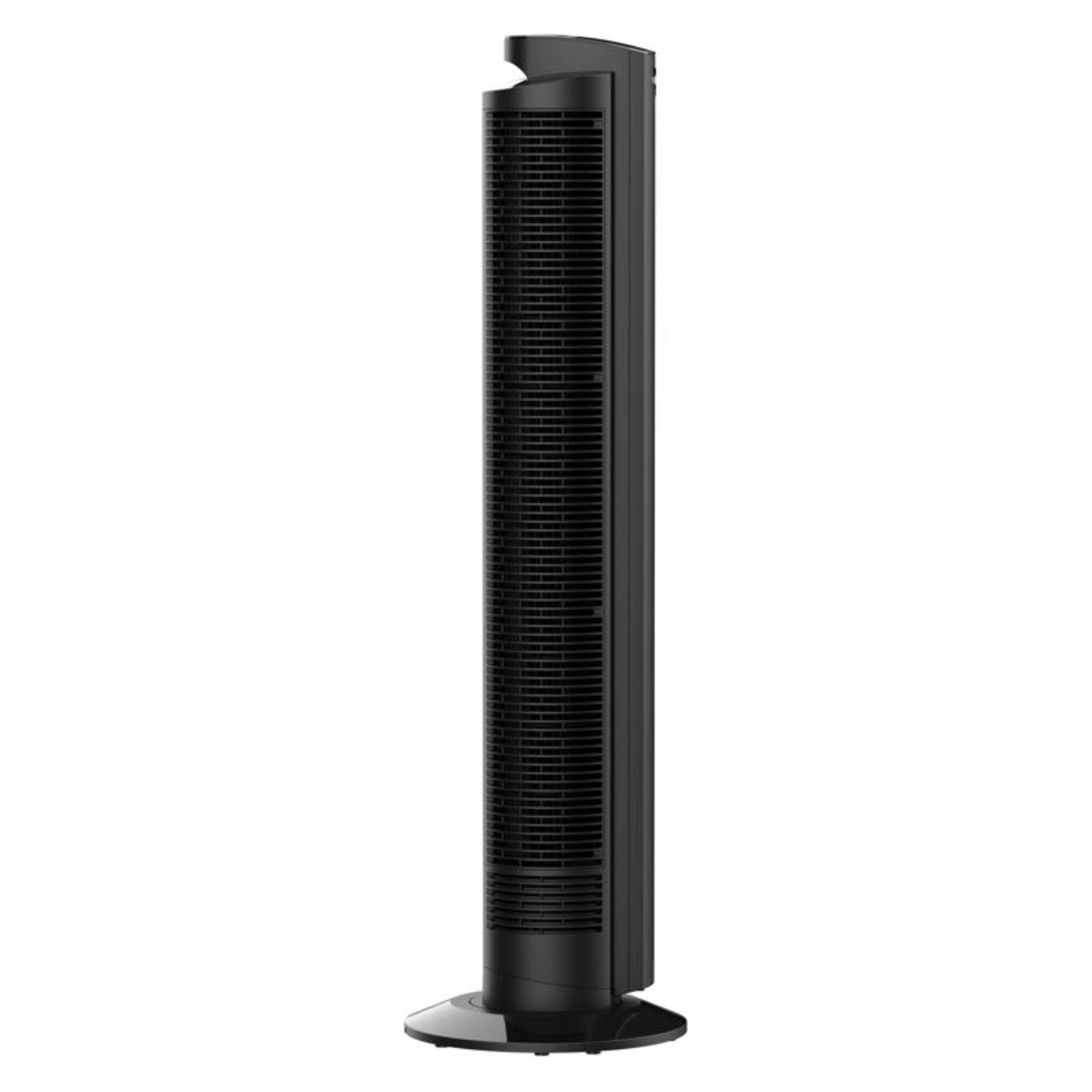 Vornado OZI42 42 in. 5-Speed Tower Fan in Black with Remote Control, Oscillation, and Timer