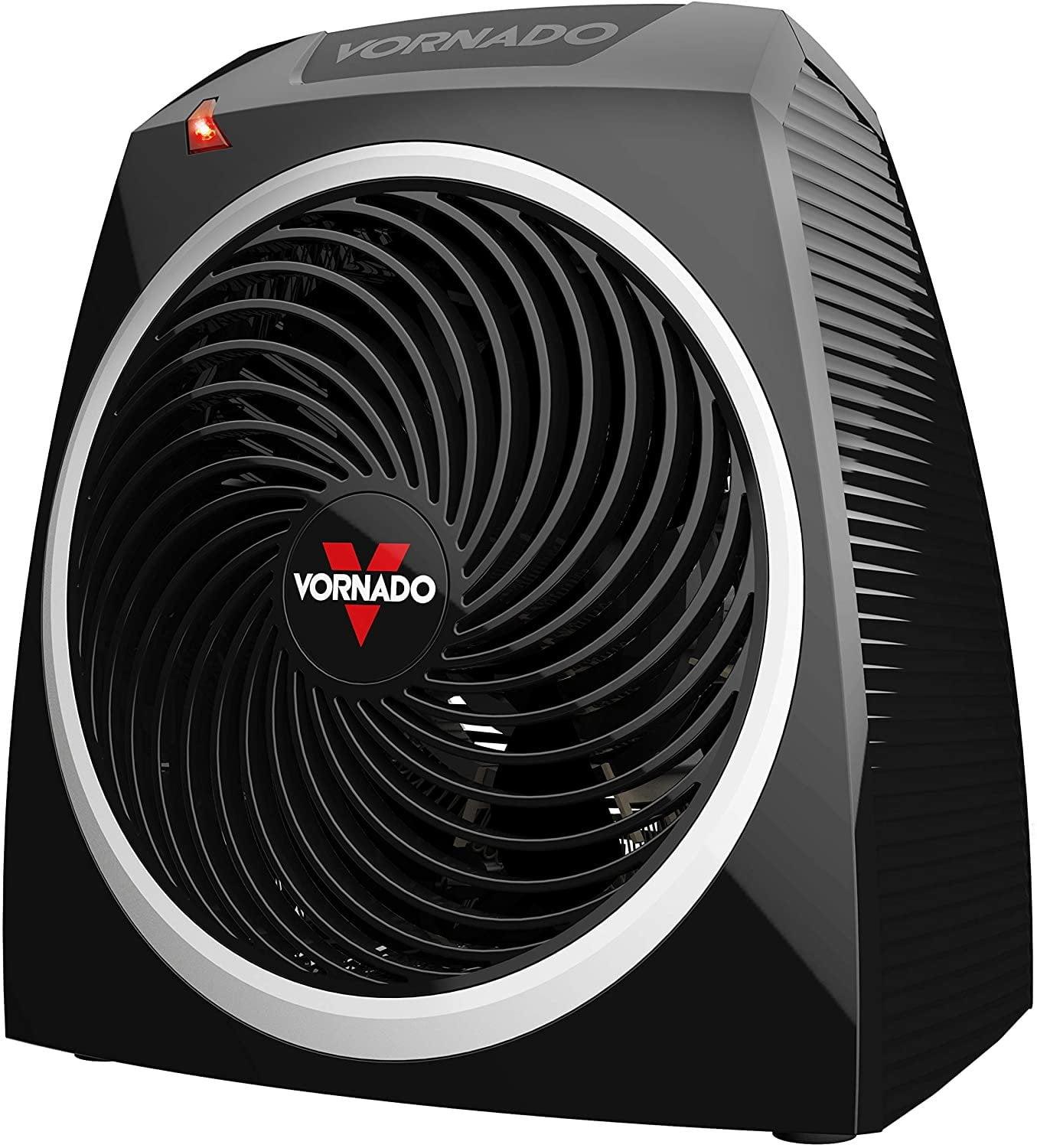 Vornado Black Electric Personal Heater with Automatic Shut-off