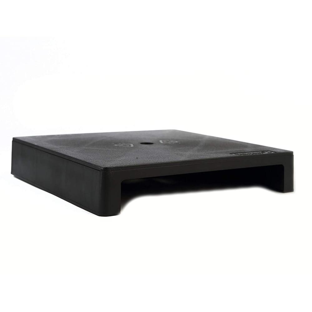Vu Ryte (VUR 4855) Stackable 2" Computer Monitor Stand, Black - Set of 2