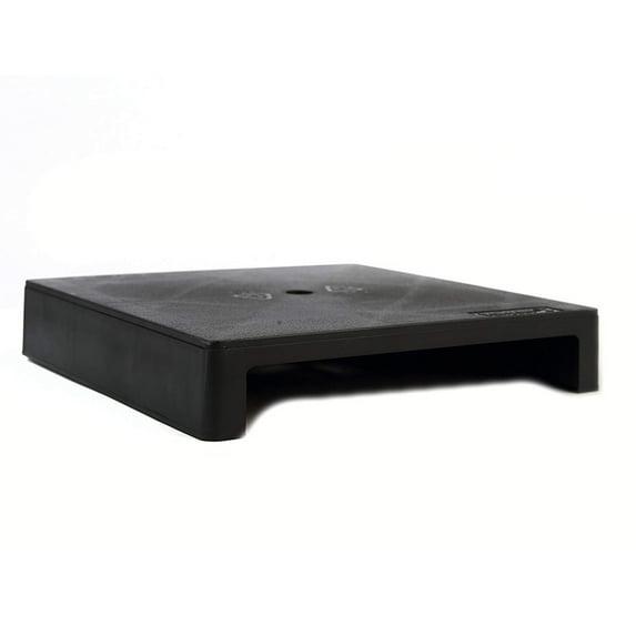 Vu Ryte (VUR 4855) Stackable 2" Computer Monitor Stand, Black - Set of 2