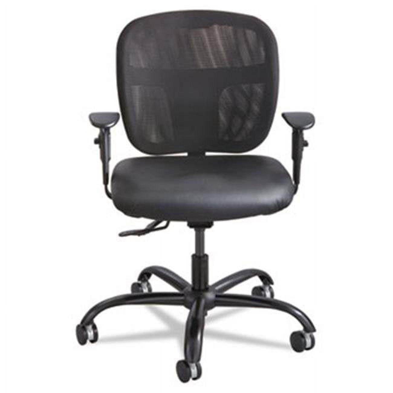 ErgoVue 360 Black Vinyl and Mesh Adjustable Task Chair