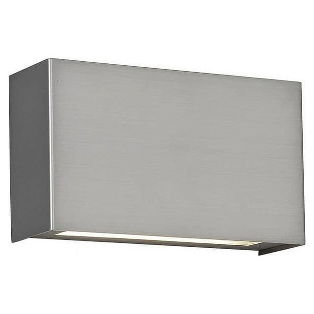 WAC Lighting Blok 1-Light LED 3000K Contemporary Aluminum Wall Sconce in Nickel