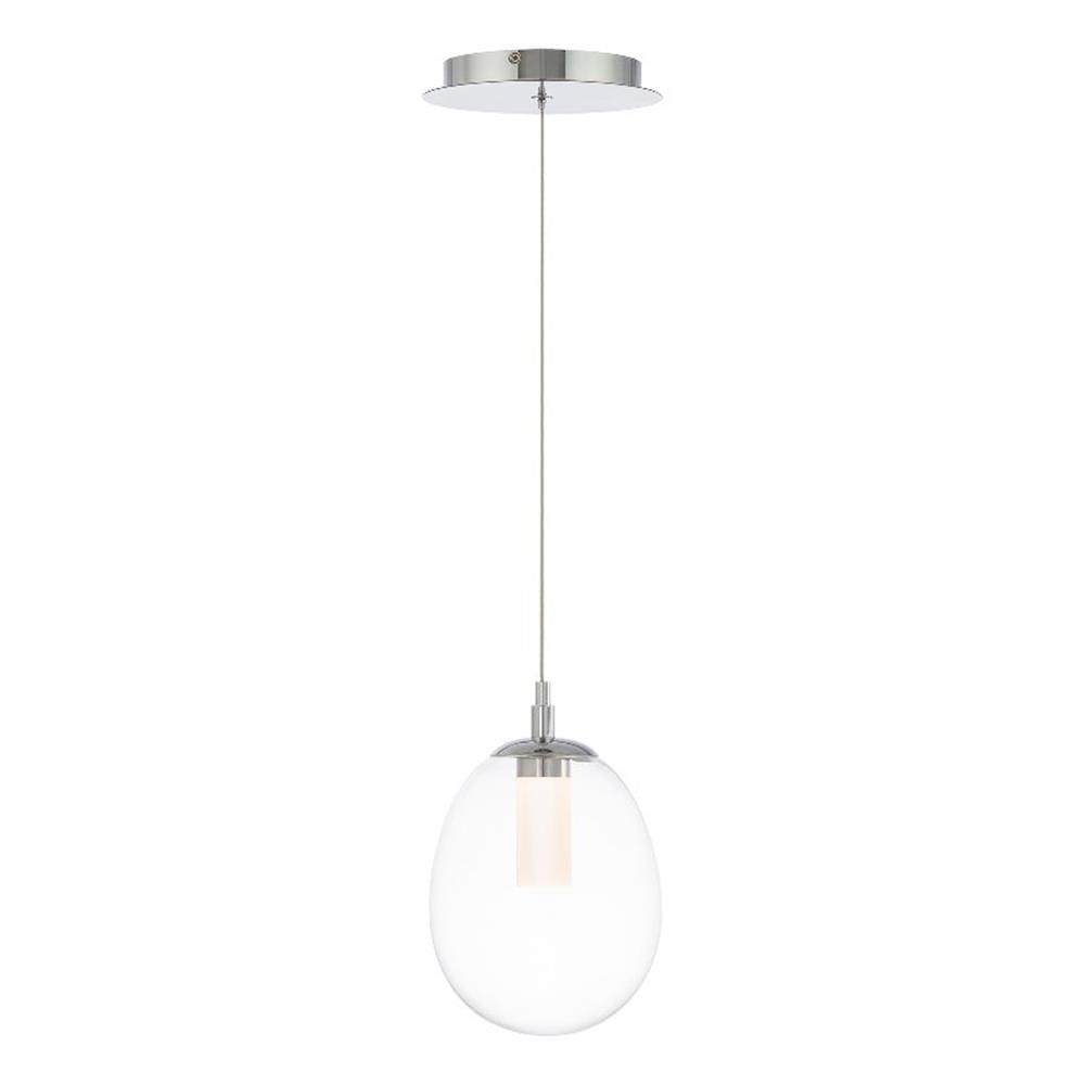 Bolla 1 - Light Chrome LED Single Pendant