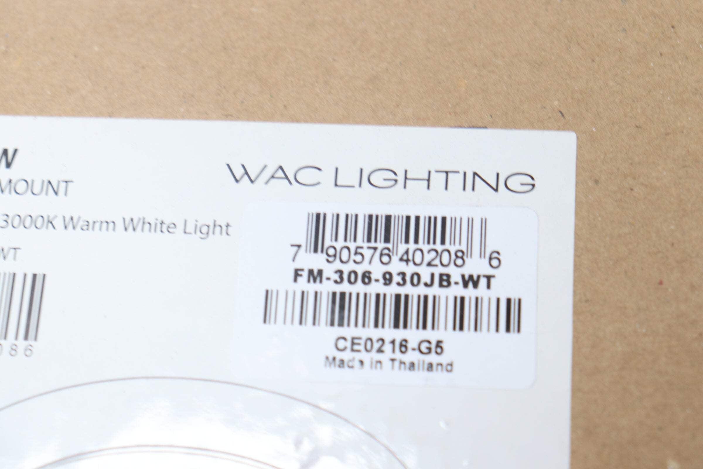 Acrylic LED Flush Mount